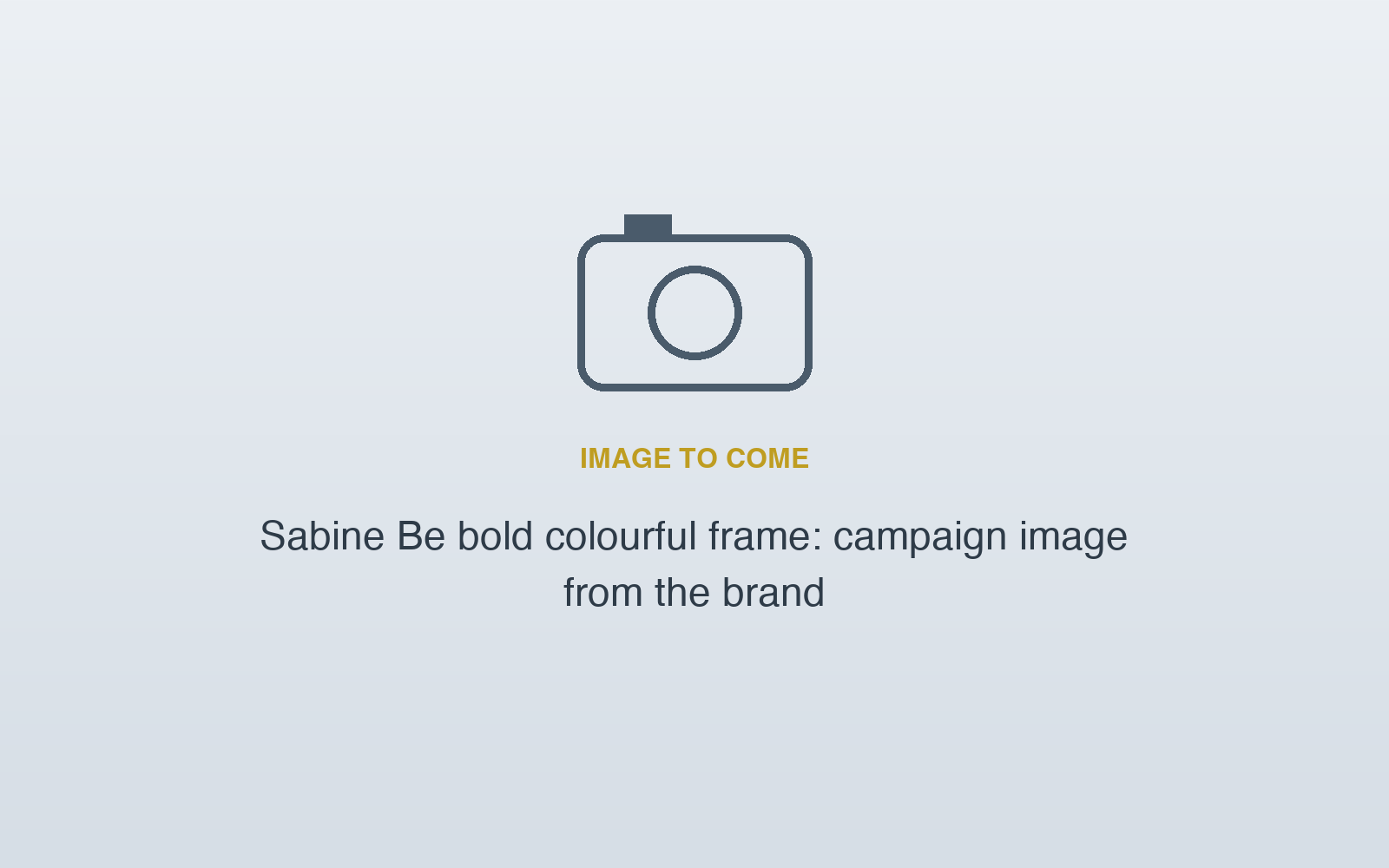 Placeholder – Sabine Be bold colourful frame: campaign image from the brand